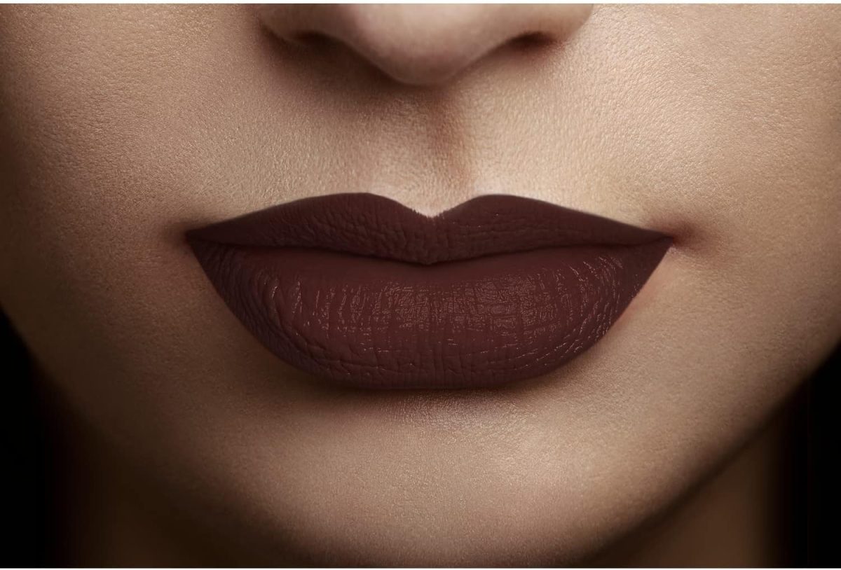 ⁦L'Oreal Paris Les Chocolats Ultra Matte Liquid Lipstick 856 70% Yum⁩ - الصورة ⁦5⁩