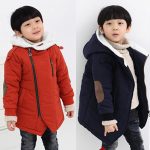 ⁦EISHOW baby-boys Soft Unisex Boys Girls Thick Hooded Jacket Casual Warm Faux Fur Coat 1-12 Years (pack of 1)⁩ - الصورة ⁦9⁩