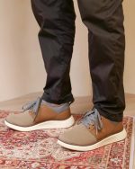 ⁦Men Casual Dress Shoes Comfortable Fashion Sneakers Lightweight Breathable Walking Shoes⁩ - الصورة ⁦5⁩