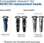 ⁦Philips Norelco Genuine SH91/52 Replacement Shaving Heads Compatible with Norelco Shaver Series S9000 and 9000 Prestige, Latest Version for Refreshed SH90/70, SH98/70, and SH98/80⁩ - الصورة ⁦5⁩