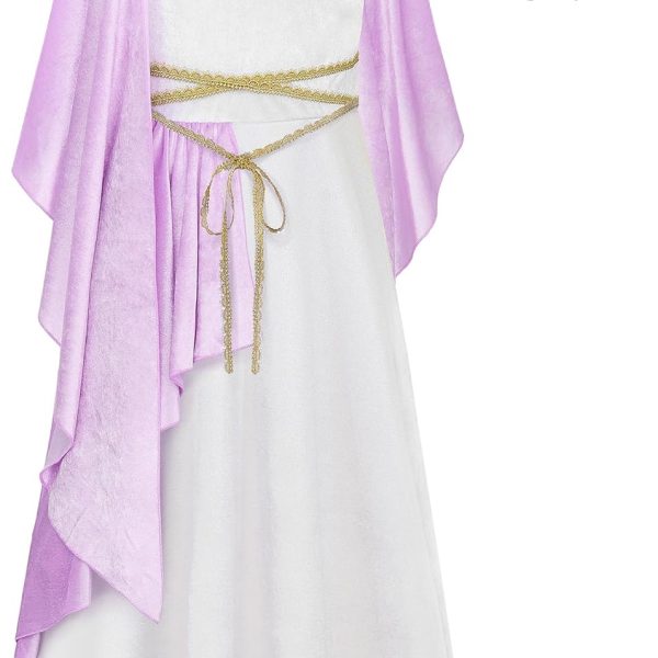 ReliBeauty Kids Greek Goddess Costume Girls with Headband