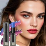 ⁦احمر شفاه متغير اللون من بي اتش - مرطب شفاه مرطب | احمر شفاه مرطب مقاوم للانتقال، مستلزمات مكياج تدوم طويلا للنساء والفتيات⁩ - الصورة ⁦3⁩