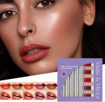 ⁦Lip Glaze | Lipsticks for Women,Smudge Proof Lipstick for Beauty Routine Everyday Wear Women Travel Commuting Dating Wedding Home⁩ - الصورة ⁦3⁩