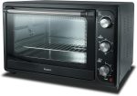 Impex - 45 Liter Electric Oven, Rotisserie Function | Baking, Toasting & Grilling | 1800W - OV 2902 | امبكس - فرن كهربائي 45 لتر ، وظيفة المشواة | الخبز والتحميص والشوي | 1800 واط