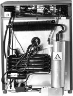 ⁦QBNZAXC Mini fridge Refrigerator 1.4 Cu.Ft 3 Way Mini Fridge Gas Small Compact Refrigerador For Truck Camping Black⁩ - الصورة ⁦2⁩