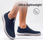 ⁦MrToNo Slip On Sneakers Men's Without Laces Shoes Hands-Free Running Shoes Lightweight Breathable Outdoor Sports Shoes Leisure Road Running Shoes⁩ - الصورة ⁦5⁩