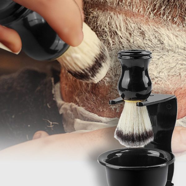 Men's Shaving Kit, Facial Cleaning Bowl, Beard Brush, Razor Stand, Beard Care
