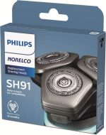 ⁦Philips Norelco Genuine SH91/52 Replacement Shaving Heads Compatible with Norelco Shaver Series S9000 and 9000 Prestige, Latest Version for Refreshed SH90/70, SH98/70, and SH98/80⁩ - الصورة ⁦6⁩