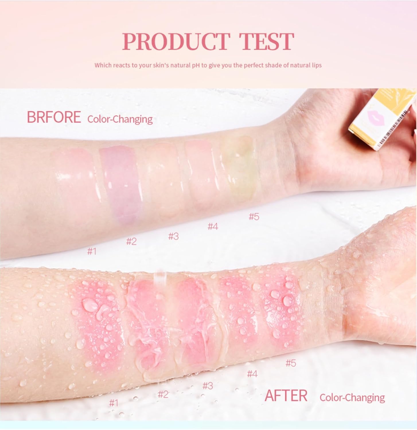 71GqPj8hpIL._AC_SL1500_.jpg مجموعة زيت شفاه مرطب، ملمع شفاه يدوم طويلا، مرطب شفاه شفاف، احمر شفاه سائل لامع غير لاصق، مجموعة العناية بالشفاه - الصورة 6