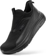 حذاء رياضي ستبيز V2 للمشي بتصميم واسع سهل الارتداء مع دعم لقوس القدم بدون أربطة لتخفيف آلام القدم للرجال، من فيتفيل