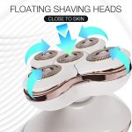 ⁦VIMC Electric Razors for Womens, Best Shaver for Women, Rechargeable Trimmer with Detachable Head for Women's Legs, Bikini, Face, Lips Hairs, Cordless Wet Dry Facial Hair Removal for Women⁩ - الصورة ⁦2⁩