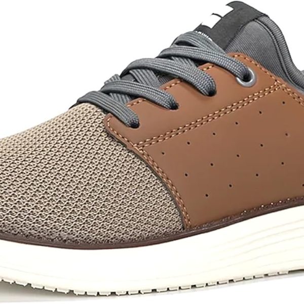 Men Casual Dress Shoes Comfortable Fashion Sneakers Lightweight Breathable Walking Shoes