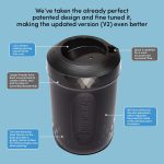 ⁦مبرد قهوة ومشروبات مثلجة اتش سي 3 حاصل على براءة اختراع من هايبر تشيلر، جديد ومحسن واقوى وأكثر متانة! جاهز في دقيقة واحدة، قابل لاعادة الاستخدام للشاي المثلج والنبيذ والمشروبات الروحية والكحول، زجاج⁩ - الصورة ⁦8⁩