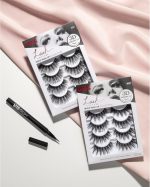 ⁦KISS Lash Couture Triple Push Up Collection Multipack, 3D Volume False Eyelashes, Triple Design Technology, Multi-Angles & Lengths, Cruelty-Free, Contact Lens Friendly, Reusable, Style Robe, 4 Pairs⁩ - الصورة ⁦8⁩