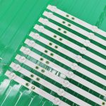 ⁦مجموعة واحدة = 10 قطع شريط LED 5 مصابيح لتلفزيون BAI/R.D 55 بوصة TI5510DLEDDS 2W2006-DS55M7800-01 DS55M78-DS02-V01 DSBJ-WG⁩ - الصورة ⁦6⁩