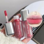 احمر شفاه مات مبيض غير سائل من سيتوفيلي، احمر شفاه سائل مخملي غير لامع، مقاوم للماء ويدوم طويلا، ملمع شفاه غير لاصق، مكياج شفاه لطيف للبنات - 4 قطع - الصورة 2