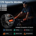 ⁦KOSPET Smart Watch for Men, 60 Days Extra-Long Battery, 50M Waterproof for Swimming, Rugged Military Full Metal Body Smartwatch, 1.43” AMOLED Always-On Display Fitness Watch（Answer/Make Calls）AI Voice⁩ - الصورة ⁦7⁩