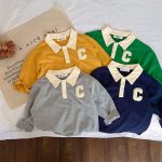 ⁦L&Wen Boys Long Sleeve Polo Shirt⁩ - الصورة ⁦4⁩