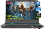 MSI لابتوب العاب رفيع 15 بشاشة FHD IPS 15.6 انش بتردد 144Hz ومعالج انتل ثماني النواة i5-12450H (>i7-11800H) وDDR4 32GB وSSD سعة 1TB وبطاقة جيفورس RTX 3050 واضاءة خلفية USB-C وويندوز 11 برو وملحقات