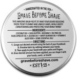 ⁦GRAVE BEFORE SHAVE Head Hunter Beard Balm (Tropical summer aroma) (2 oz.)⁩ - الصورة ⁦2⁩