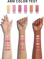 احمر شفاه لامع للنساء، احمر شفاه بينك دايموند لامع مقاوم للماء ويدوم طويلا، كوب مرطب شفاه ملون معدني غير لاصق، لون شفاه كريمي ناعم، ملمع شفاه لامع للحفلات المسرحية - 02 - الصورة 4