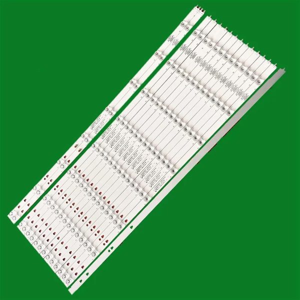 Kit 16pcs LED Backlight Strip for LQ65H31 LQ65H31G LED65D8-01(A) PN:30365008202 LED65D8-02 LED65Q6500U