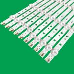 ⁦LED Backlight Strip for UA55H6203 2013SVS55 3228N1 UE55H6204 UE55H6273 UN55H6103 UN55J620D UN55H6153 UN55J620 UN55J6200⁩ - الصورة ⁦2⁩