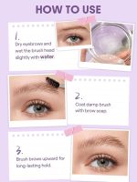 ⁦SHEGLAM Stick Em Up Lifting Brow Soap Eyebrow Gel Eyebrow Shaping Long Lasting Waterproof for Natural Brows⁩ - الصورة ⁦4⁩