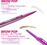 ⁦كيه او اس اي اس قلم حواجب برو بوب نانو رفيع للغاية بطرف دقيق 1 ملم - حواجب بمظهر طبيعي مع افضل ضربات تشبه الشعر، تاثير ريش - للاستخدام طوال اليوم، لا يسبب الحساسية، امن⁩ - الصورة ⁦6⁩