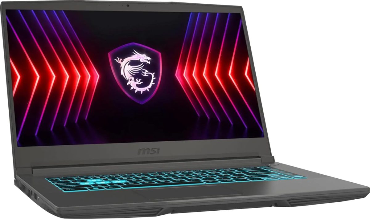 ⁦MSI Thin 15 Gaming Laptop | 15.6" FHD IPS 144Hz | Intel 8-core i5-13420H (>i7-11800H) | 32GB DDR4 2TB SSD | GeForce RTX 4050 | Backlit USB-C Win11Pro w/DLCA Accessory⁩ - الصورة ⁦3⁩