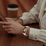 ⁦KoGiio Vintage Leder Armband für Huawei band 7, Herren Damen Ersatz Weich Uhrenarmbänder, Metallschnalle Atmungsaktiv Ersatzarmband Kompatibel mit Huawei Band 7⁩ - الصورة ⁦7⁩