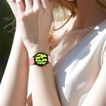 ⁦KEYSJEFF 20mm Watch Strap Compatible with Galaxy Watch 7/6 Strap/Watch 6 classic Bands/Galaxy Watch 4/5 Strap 44mm 40mm, soft Silicone Pattern Engraved Strap for GT 3 42mm Women Men⁩ - الصورة ⁦4⁩