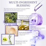 ⁦LBOYLOVE® Moroccan Argan Hair Oil, Purple Hair Essential Oil, Leave Hair Soft & Shiny, Deep Moisturizer, Frizz Control, Split End Repair for Dry & Damaged Hair, Hair Treatment Oil for Dry and Frizzy⁩ - الصورة ⁦6⁩