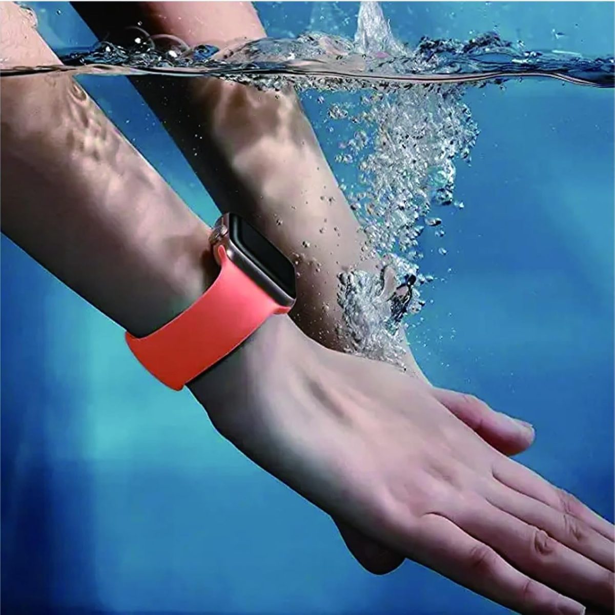 ⁦6 Pack Sport Bands Compatible for Apple Watch Bands 49mm 45mm 42mm 41mm 40mm 38mm⁩ - الصورة ⁦5⁩