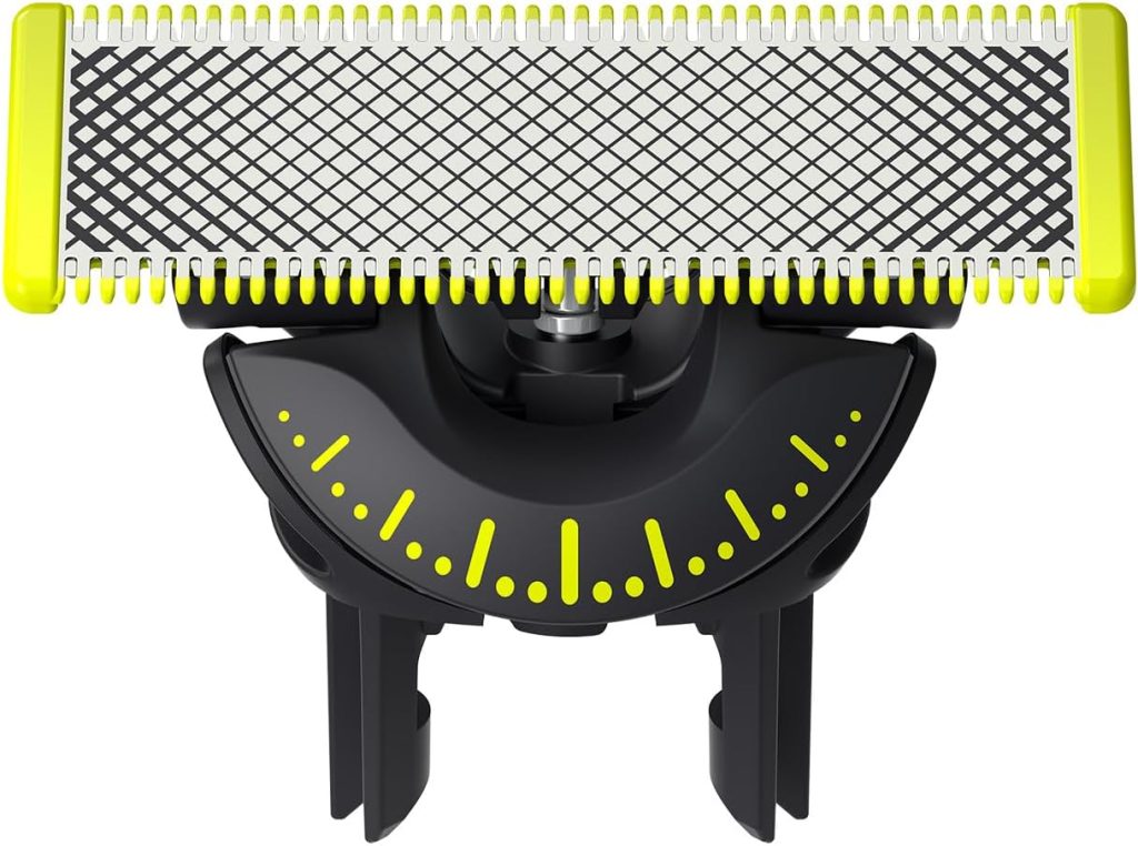 فيليبس شفرة بديلة اصلية 360 انوفيشن من ون بليد لماكينة الحلاقة الكهربائية هايبرد لتشذيب وتشذيب الحواف والحلاقة الستانلس ستيل المتين عبوة واحدة تكفي لمدة 4 اشهر موديل QP410/50