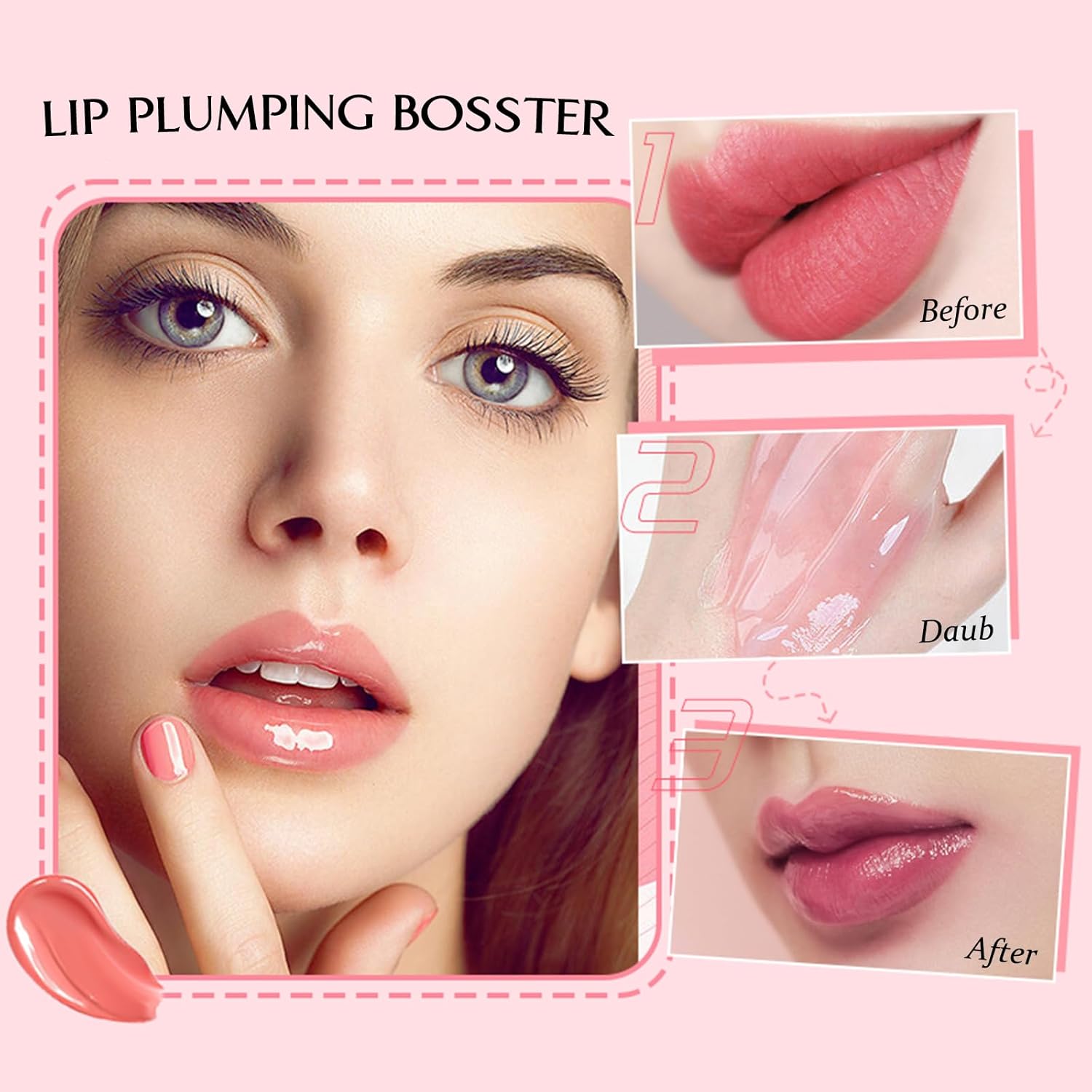 71OhuZZfDZL._AC_SL1500_.jpg ملمع شفاه، مكياج شفاه بملمس ناعم وكريمي، ملون شفاه للنساء والفتيات، احمر شفاه يدوم طويلا، مكياج مرطب وغير لاصق - الصورة 4