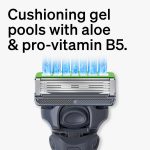 ⁦Schick Hydro Sensitive Razor Refills, 12ct | Razor Blades Refills, Razor Blades for Men, Shaving Blades for Men, Hydro Razor Blades Refill, 5 Blade Razor Men, 12 Refills⁩ - الصورة ⁦4⁩