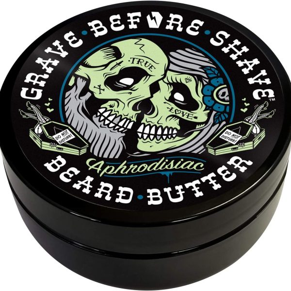 جريف بيفور شيف زبدة ترطيب اللحية برائحة الجلد/خشب الأرز، 4 اونصة