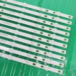 ⁦مجموعة واحدة = 10 قطع شريط LED 5 مصابيح لتلفزيون BAI/R.D 55 بوصة TI5510DLEDDS 2W2006-DS55M7800-01 DS55M78-DS02-V01 DSBJ-WG⁩ - الصورة ⁦2⁩