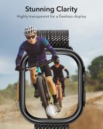 ⁦ESR for Apple Watch Ultra 3/2/1 Case with Screen Protector 49mm (2025/2024/2023/2022), Military Grade Protection, Aluminum Alloy Case with 2 Pack Armorite Glass Protector Set, Stay Original, Black⁩ - الصورة ⁦8⁩