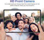 ⁦تابلت اندرويد 10.1 انش ثنائي شرائح الاتصال بذاكرة RAM 6GB وذاكرة روم 128GB وشاشة لمس IPS HD 1280×800 وبطارية 4000mAh وبلوتوث وكاميرا مزدوجة وجي ام اس وواي فاي من سي جي واي كيو (رمادي)⁩ - الصورة ⁦5⁩