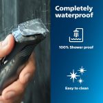 ⁦فيليبس مجموعة حلاقة للرجال من نوريلكو مالتي جروم سيريز 9000-21 قطعة لتشذيب شعر اللحية والجسم والوجه والأنف والاذن⁩ - الصورة ⁦2⁩