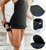 ⁦Xxerciz Ankle Band Compatible with Fitbit Inspire 3, Fitbit Charge 6 Fitness Tracker, Soft Adjustable Fitness Pedometer Ankle Strap for Men and Women⁩ - الصورة ⁦3⁩