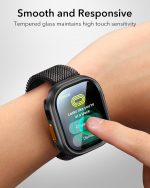 ⁦ESR for Apple Watch Ultra 3/2/1 Case with Screen Protector 49mm (2025/2024/2023/2022), Military Grade Protection, Aluminum Alloy Case with 2 Pack Armorite Glass Protector Set, Stay Original, Black⁩ - الصورة ⁦7⁩
