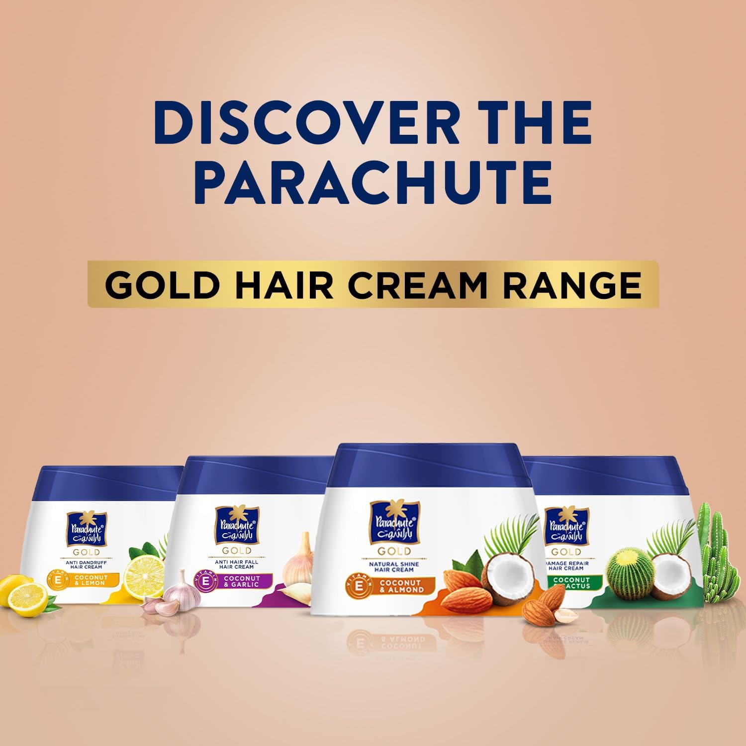 71SCfloqgCL._AC_SL1500_.jpg Parachute Golden Cream for Natural Coconut Coconut 210 ml - الصورة 7