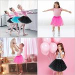 ⁦Girls Tutu Skirts Sparkle Sequin Princess Dresses 3 Layers Ballet Dance Skorts Costume for Girls 2-8T Role-Playing Birthday Princess Party⁩ - الصورة ⁦6⁩