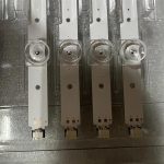 ⁦شريط اضاءة خلفية LED 12 LED لسامسونج GU58AU7179U GU58TU7199 UN58TU7050 UN58TU6900G UE58TU7105K UE58TU7570U⁩ - الصورة ⁦4⁩