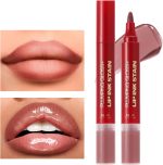 ⁦Lip Oil and Liner Set | Tinted Lip Oil and Liner Combo,Moisturizing Nourishing Beauty Makeup Cosmetics for Friends Family Sister Girls Wife Women⁩ - الصورة ⁦8⁩