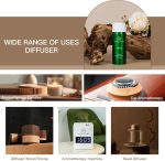 ⁦زيت عطري سينس 100 مل من نامست | زيوت عطرية ذات رائحة ممتازة لموزعات الروائح مزيج من التوت الاحمر وزهر الخوخ وخشب الصندل لرفع الحالة المزاجية⁩ - الصورة ⁦5⁩