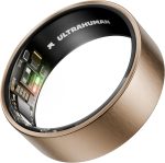 ULTRAHUMAN Ring AIR – Sleep and Fitness Tracker, Smart Ring for Men and Women, No app fee for standard features, Up to 6 days battery life (Size 8)
